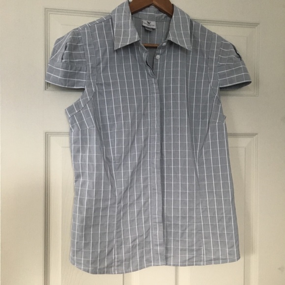 Worthington Tops - Worthington Button Front blouse Size L